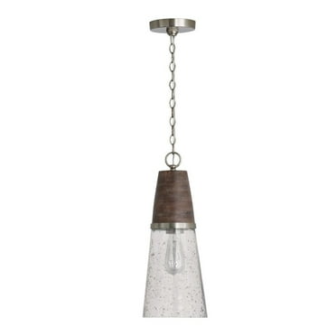 7.75 Inch 1 Light Pendant In Urban/Industrial Style 7.75 High By 19.5 Wide     -Traditional Installation Capital Lighting 340511Hn