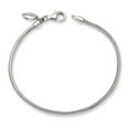 thumbnail image 1 of 7.75 in. Sterling Silver Kids Lobster Polished Bracelet, 1 of 1