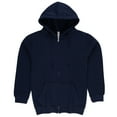 thumbnail image 1 of 7.75 oz Adult Unisex Mid Weight Classic Zipper Hoody Style 750, 1 of 4