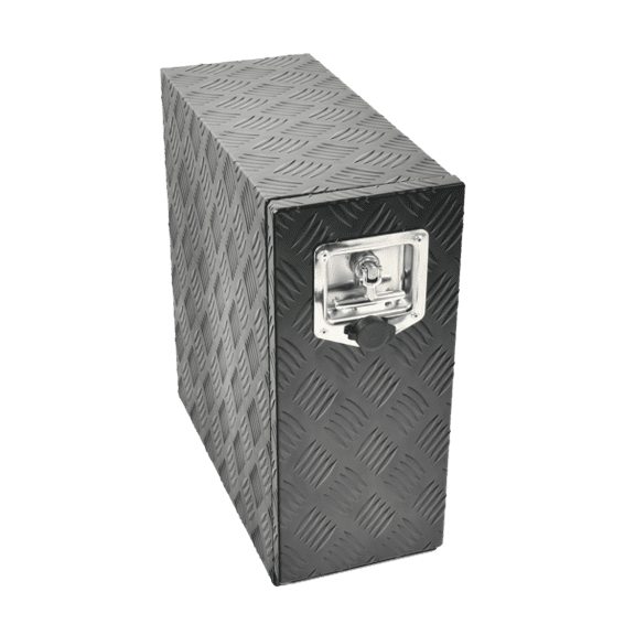 7.75 x 18 x 18.7" Slim Aluminum Truck Tool Box Underbody Toolbox w/ 5 Drawers