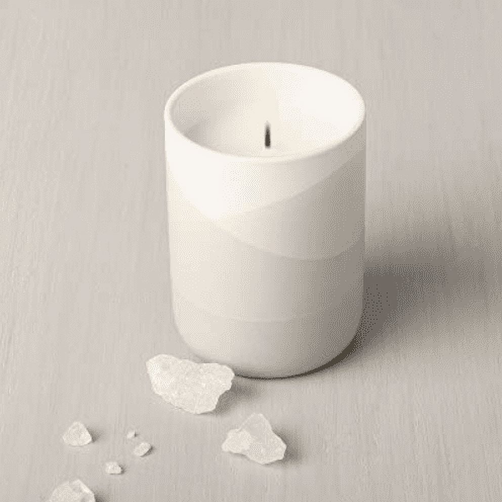 7.76oz Salt Dipped Ceramic Candle Hearth & Hand with Magnolia