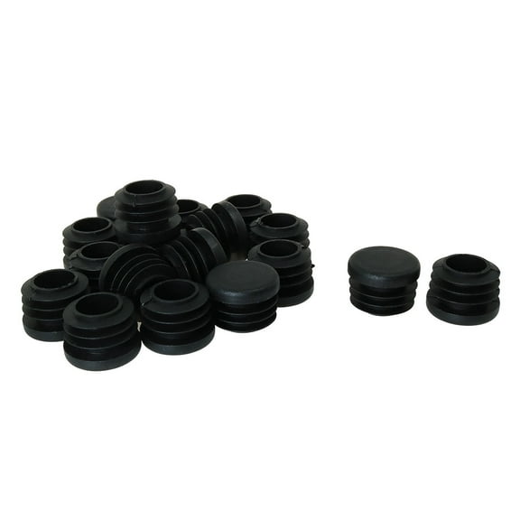 7/8" 0.87" OD Plastic Tube Insert Pipe 18pcs 0.75"-0.83" Inner Dia for Metal Leg