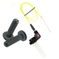 thumbnail image 1 of 7/8" 22mm Motorcycle Grips With Throttle Clamp Twist Cable Throttle Cable, 1 of 8