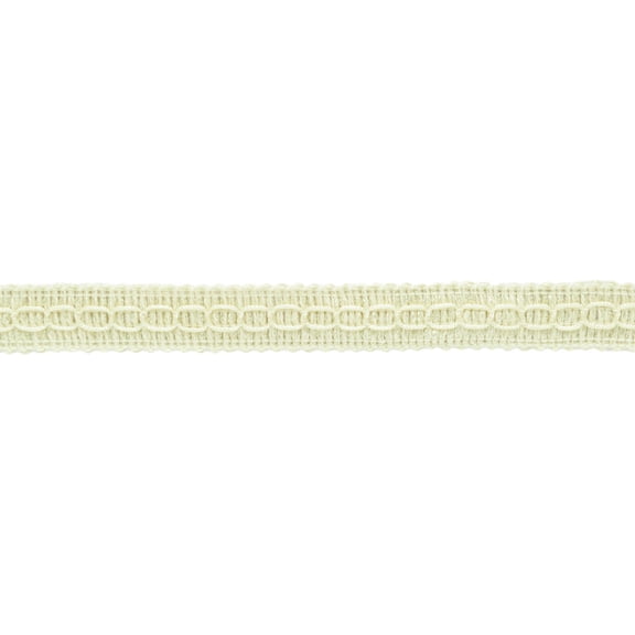 7/8" (2cm) Basic Solid Collection Gimp Braid Trim # 0078SGC, Cream Ivory #A2 (Ivory / Cream) 10 Yards (30 ft/9.5m)
