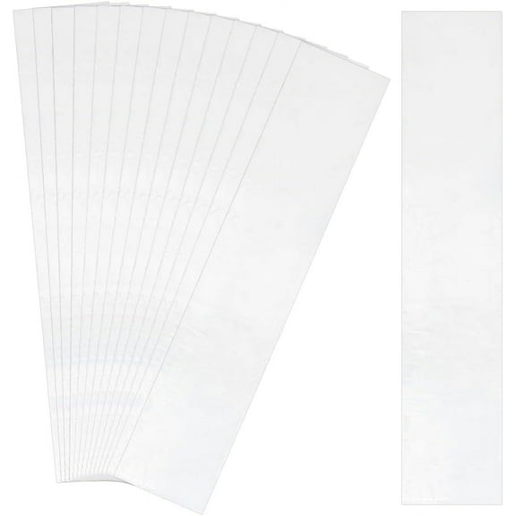 7.839 inch 60 Pack Plastic Poly Bags 2 Mil Tubular Transparent Plastic Poster Tube Flat open long sleeves for Wigs Posters Popcorn Blueprint Unsealed diy Clear