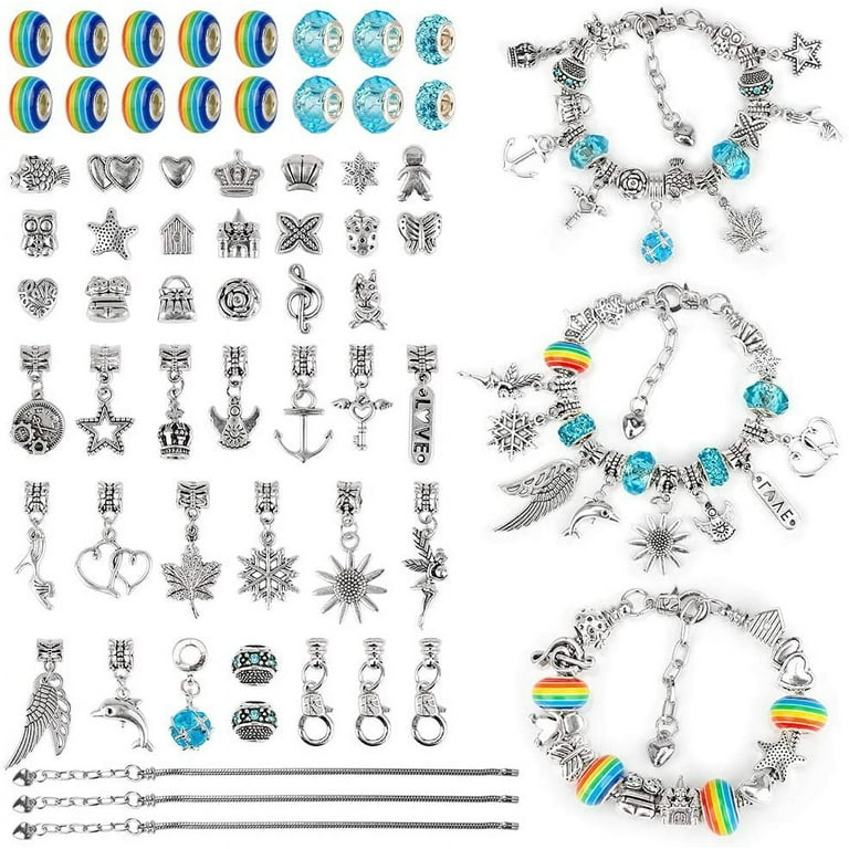 Girls Gifts Age 7 8 9 10 11 12, Toys for Teenage Girls Kids Birthday Presents DIY Unicorn Charm Jewellery Gifts for 7 8 9 10 11 Year Olds Girls Brace