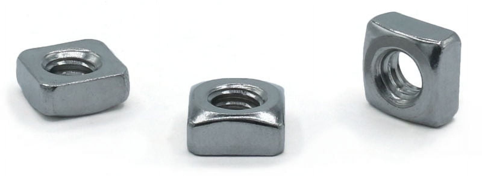 7/8-9 Regular Square Nuts / Steel / Zinc - 50 Piece Carton