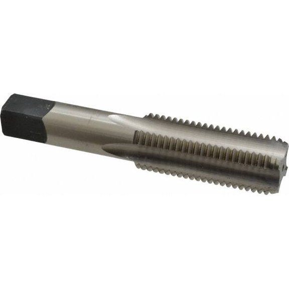 7/8-9 UNC, H3, 4 Flute, Bottoming Chamfer, Bright Finish, High Speed Steel Hand STI Tap