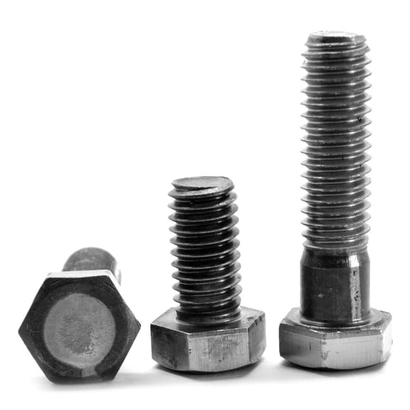 7/8"-9 x 2" Coarse Thread A307 Grade B Heavy Hex Structural Bolt Low Carbon Steel Plain Finish Pk 40