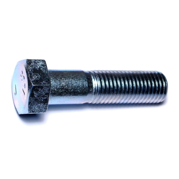 7/8"-9 x 3-1/2" Zinc Grade 2 / A307 Hex Bolts HBHS-614 (5 pcs.)