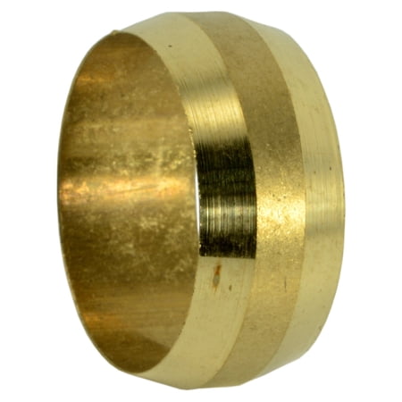 7/8" Brass Compression Sleeves (5 pcs.)