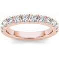 thumbnail image 1 of 7/8 Carat T.W. Diamond 14kt Rose Gold Wedding Band, 1 of 1