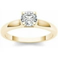 thumbnail image 1 of 7/8 Carat T.W. Diamond Solitaire 14kt Yellow Gold Engagement Ring, 1 of 1