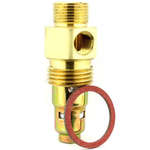 3 Wege Rückschlagventil Luftkompressor 20 × 16 × 10mm Außengewinde Überdruckventil Kompressor
