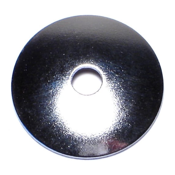 7/8" Chrome Plated Steel Round Rosettes RWS-102 (8 pcs.)