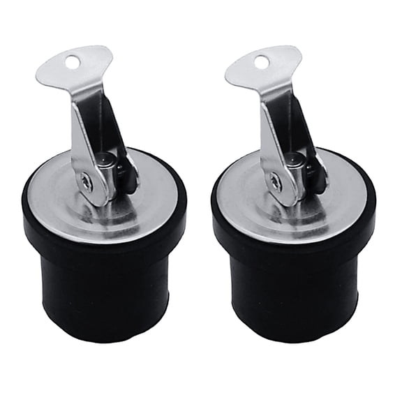 7/8" Diameter Stainless Screw Tight Drain Plug Sealing Stoppers, Secures Firmly For Marine Vessels Boat Yacht Durability