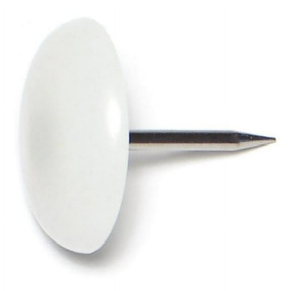 7/8" Domed Head Plastic Dome Tack Glides NTGDP-015 (12 pcs.)