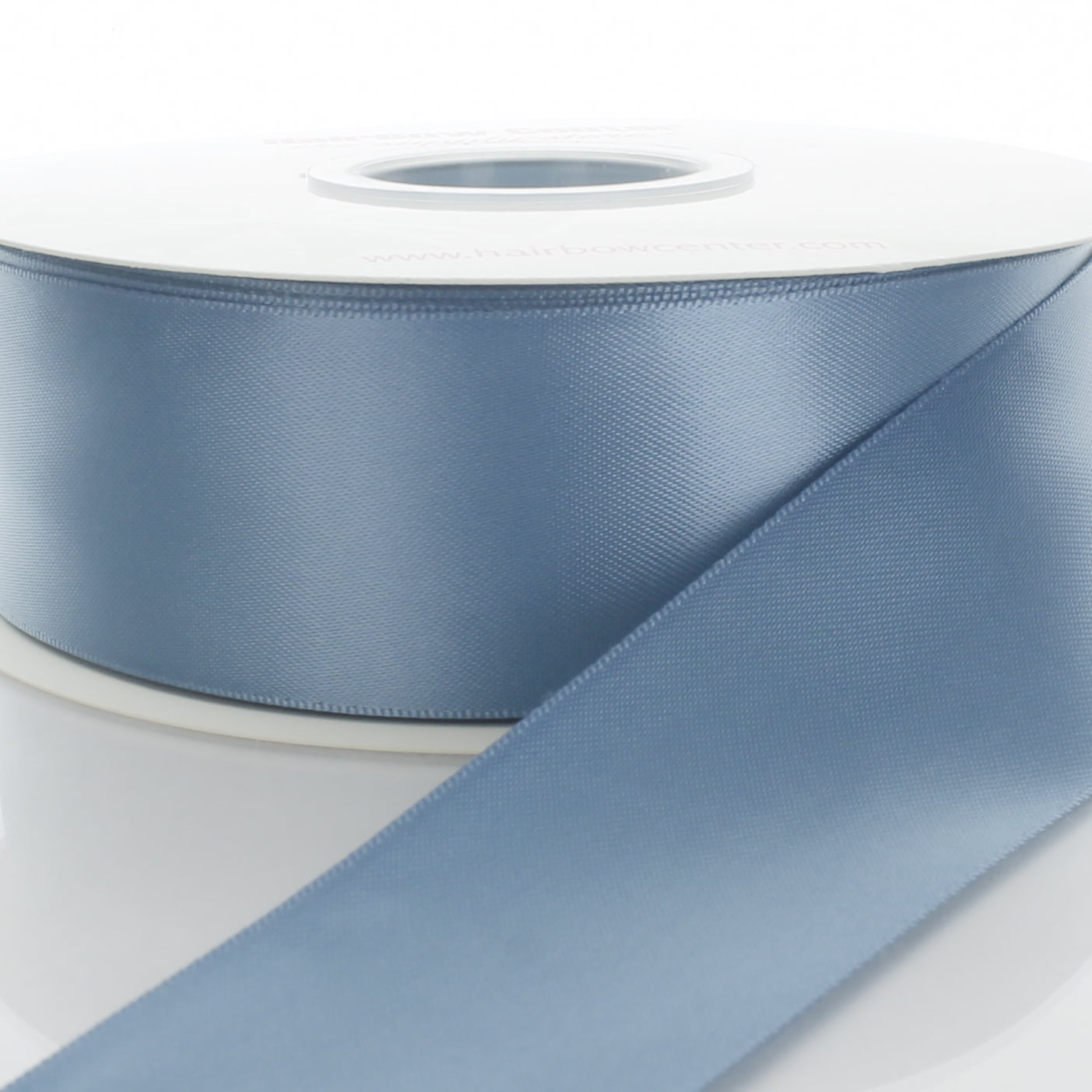 7/8" Double Faced Satin Ribbon 338 Vintage Blue 5 Yard