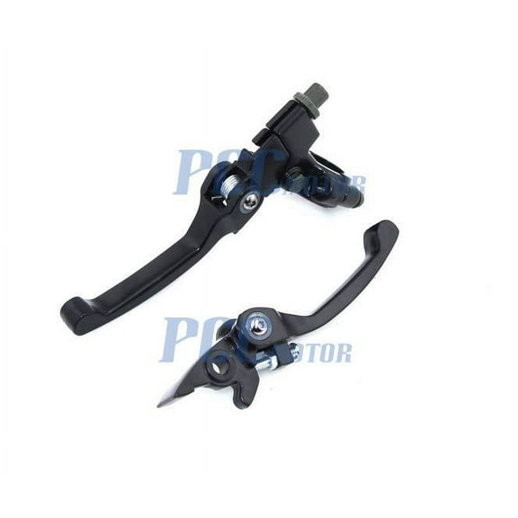 7/8 FOLDING BRAKE CLUTCH LEVER SET SDG SSR 70 110 107 125 PIT BIKE LV40_K