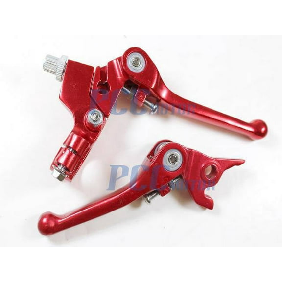 7/8 FOLDING BRAKE CLUTCH LEVER SET SDG SSR 70 110 107 125 PIT BIKE LV40_R