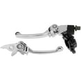 thumbnail image 1 of 7/8" Folding Clutch Brake Lever for Xmotos BSE KAYO Apollo Thumpstar 70cc 110cc 125cc 150cc SSR Pit Dirt Bike Parts Motorcycle Silver, 1 of 18