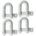 thumbnail image 1 of 7/8" Galvanized Screw Pin Chain Shackle - 4 Pack, 1 of 1