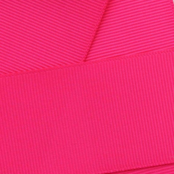 7/8" Grosgrain Ribbon Solid 175 Shocking Pink 100yd