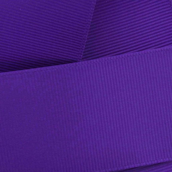 7/8" Grosgrain Ribbon Solid 470 Regal Purple 5yd