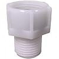 7/8 Inch Female Pipe Adapter to 1/2 Male with Built-in Straining Screen to filter out sediment from your pipes.