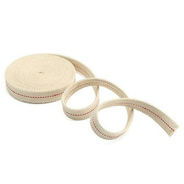7 8 Inch Flat Cotton Wick 15 Foot Length Wick For Oil Lamps and Lanterns 4 5M