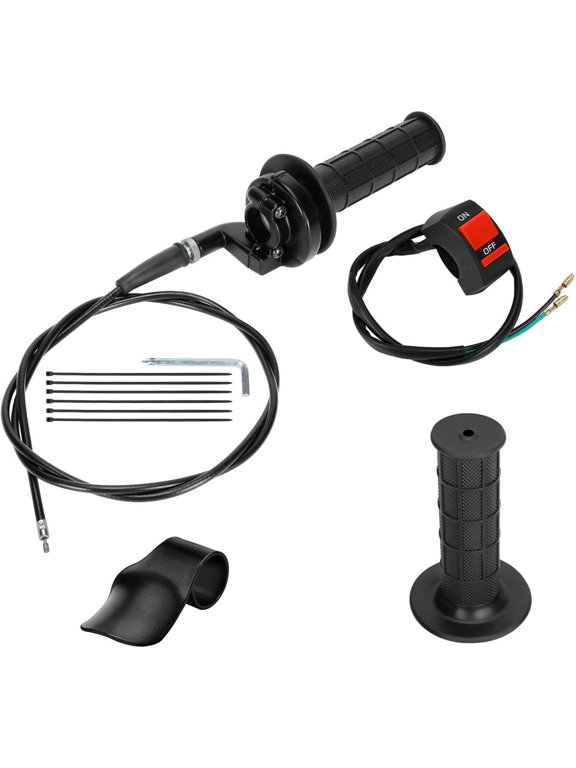 7/8 Inch Miniature Bike Throttle Cable Assembly Kit Suitable for Coleman CT200U/CT200U-EX/BT200X, Baja Warrior MB200, DoodleBug DB30, 79cc CT100U/CC100X, Motovox & Predator 212cc/196cc/6.5hp Engines