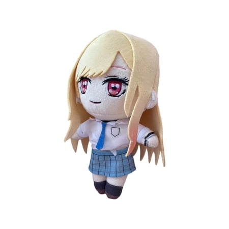 7.8 Inch My Dress Up Darling Plush, Soft Kitagawa Marin Stuffed Figure Throw Pillows for Home Decor for Anime Cosplay Fans
