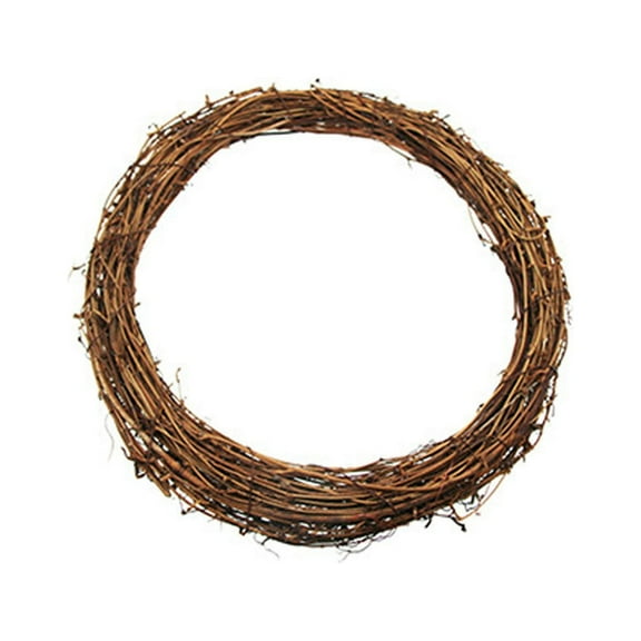 7.8 Inch Natural Grapevine Wreaths, Vine Branch Wreath, Rattan Wreath for DIY Christmas Craft, Front Door Wall Hanging, Wedding and Party Decors, Easter Holiday Decoration Seasonal Decors