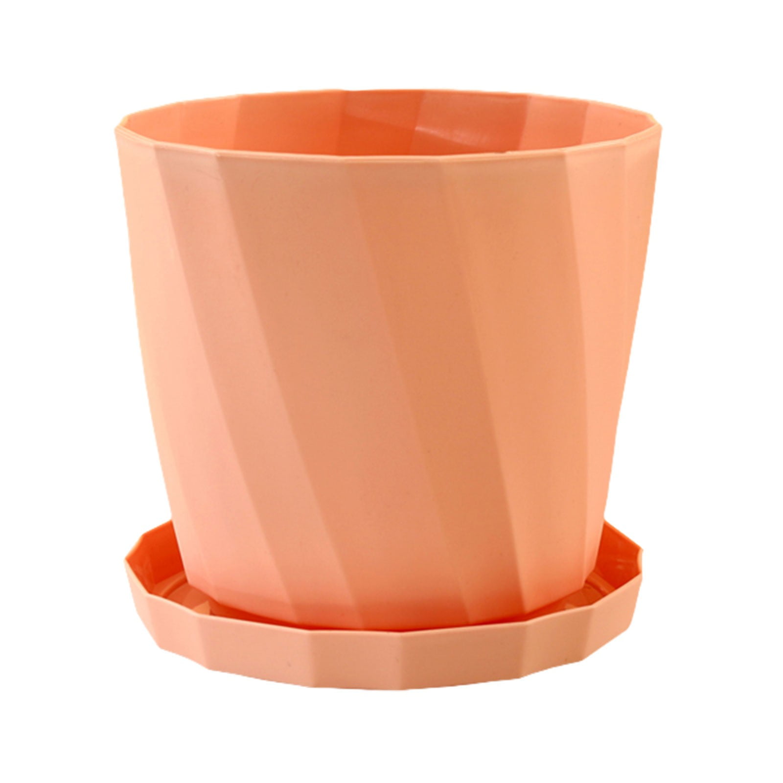 7.8 Inch Plant Pots, Plant Pots with Drainage Holes, Plastic Flower ...