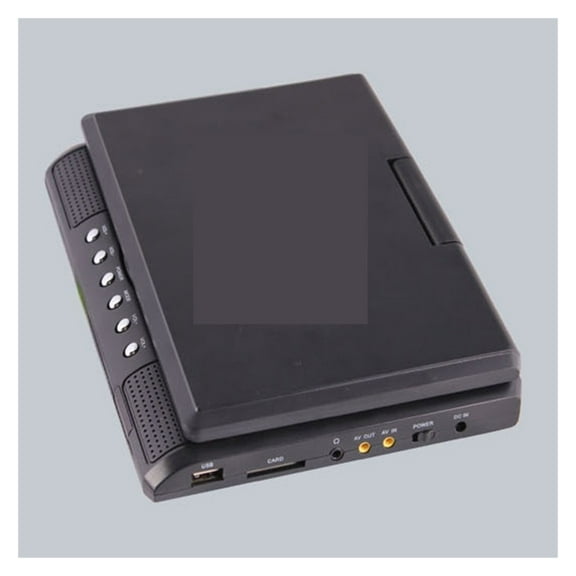 7.8 Inch Portable HD TV Home Car DVD Player VCD CD MP3 DVD Player USB Cards RCA TV Portatil Cable Game 16:9 Rotate LCD Screen ,Portable