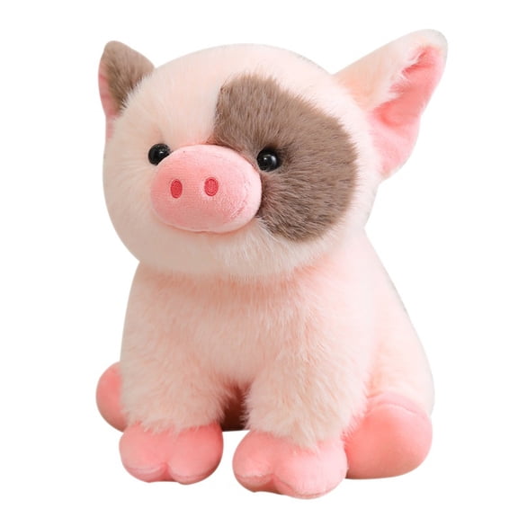 7.8 Inch Spotted Pig Plush Soft Piglet Stuffed Animal Figure for Home Ornament Gift