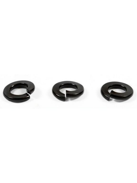 7/8" Medium Split Lock Washers / Steel / Black Oxide - 350 Piece Carton