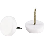 Do it 7/8 In. Plastic Round Nail on Furniture Glide4-Pack