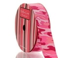 thumbnail image 1 of 7/8" Pink Camo Grosgrain Ribbon 5 Yard, 1 of 2