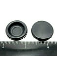thumbnail image 1 of 7/8" Solid Rubber Grommet Panel Plug Cover for 1/16â€ Thick Walls 1 1/8" OD Top, 1 of 9