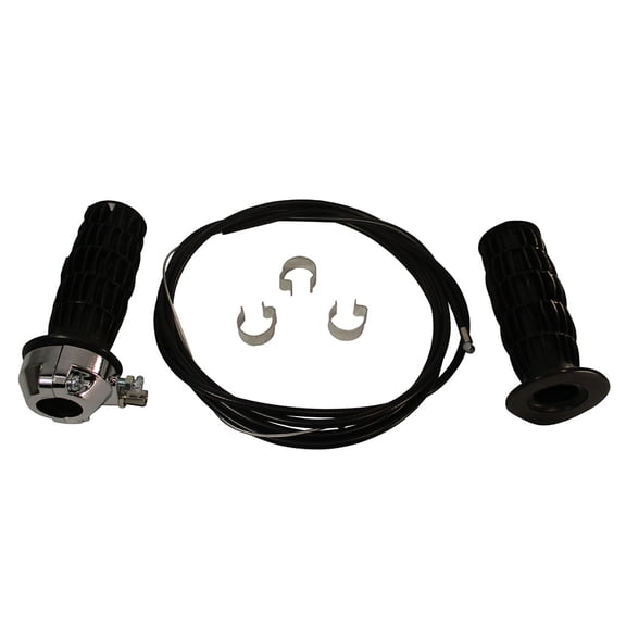 7/8" Throttle, 100" Cable, 3 Conduit Clips