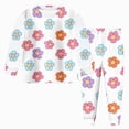 thumbnail image 1 of 7-8 Years Child Baby Girl Clothes Outfit Sweatshirt Pink Pants Set Toddler Outfits Baby Girl Fall Winter Pajama Set Outfits Sweatshirt + Joggers Pants Set, 1 of 8