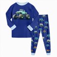 thumbnail image 1 of 7-8 Years Fall Winter Toddler Baby Boy Outfit Long Sleeve Sweatshirt Pullover Tops and Pants Set Pajamas & Dailywear Winter Set, 1 of 9