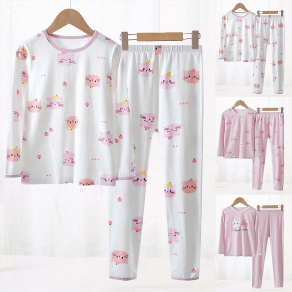 7-8 Years Girls Clothes And Pants Spring And Base Girls Clothing Sets Sleepwear Outfits Back To School Outfits For Girls