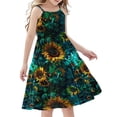 thumbnail image 1 of 7-8 Years Girls Summer Dress Casual Party Sleeveless Dress Sundress, 1 of 7