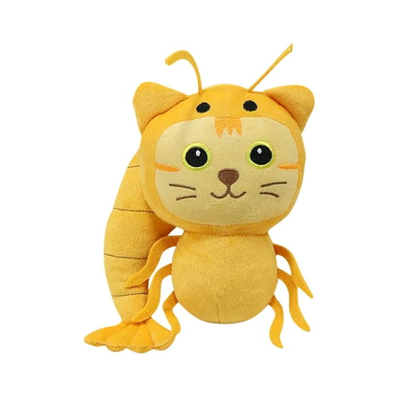 7.8" Yellow Cat Toy, Yellow Cat Plush Italian Brainrot Figure, Tralalero Tralala AI Italian Animals Italian Brainrot Plush Doll Toy, Perfect Gift for All Ages