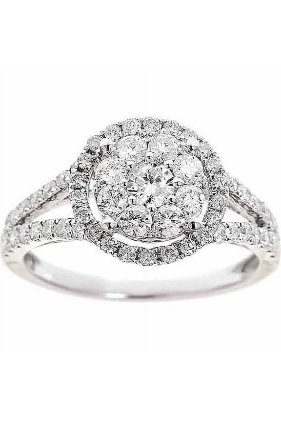 7/8-carat T.w. Round White Diamond 14-ca