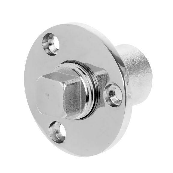 7/8 inch Boat Garboard Drain Plug - Marine Grade Stainless