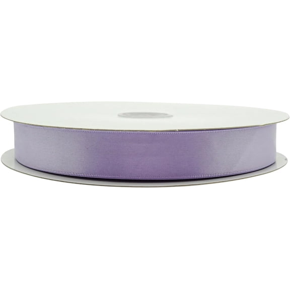 7/8" x 100 Yard Lavender Single Faced Inch Satin Ribbon Art Sewing Party Favor Gift Christmas Birthday Ribbon