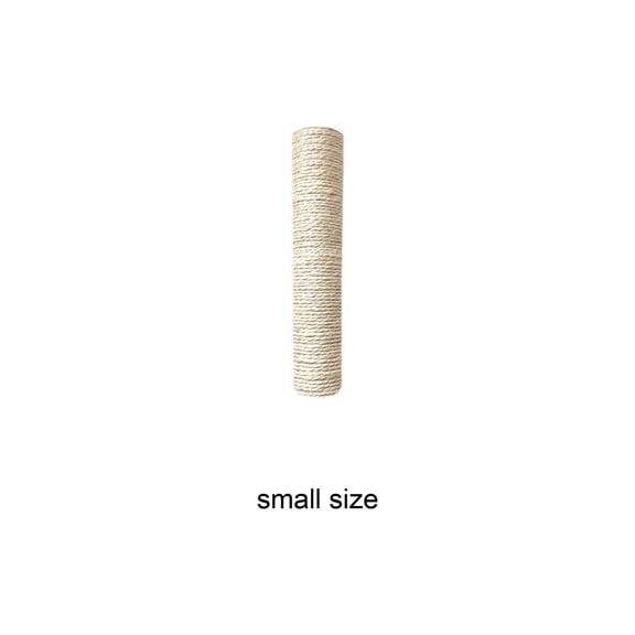 7.8 x 2.3in Sisal Cat Scratching Post, Cage Mounted Scratch Board, Natural Hemp Rope, Claw Grinding and Grooming Pet Supply, B